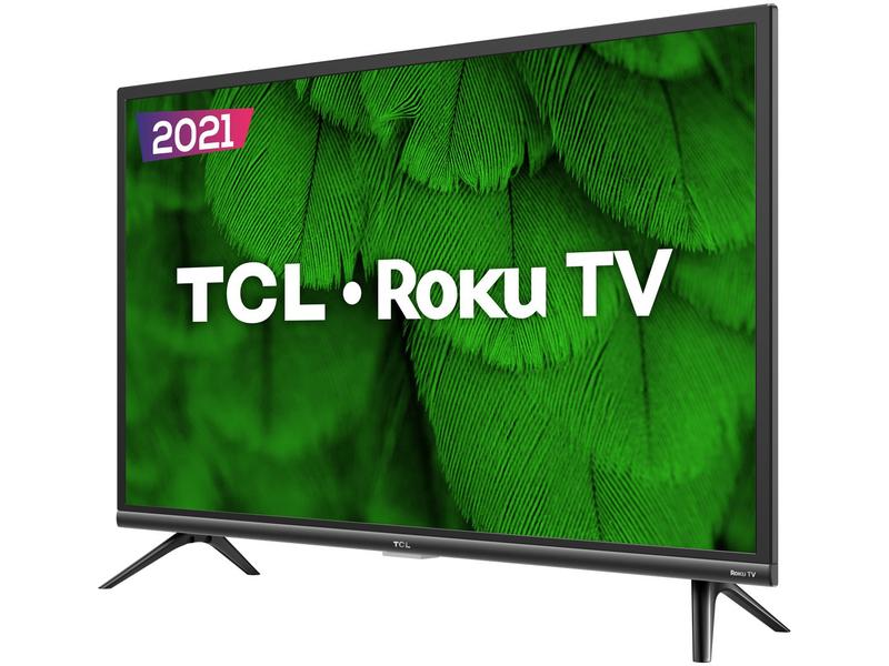 Smart TV 32” HD LED TCL 32RS520 VA - 32RS520 Wi-Fi 3 HDMI 1 USB